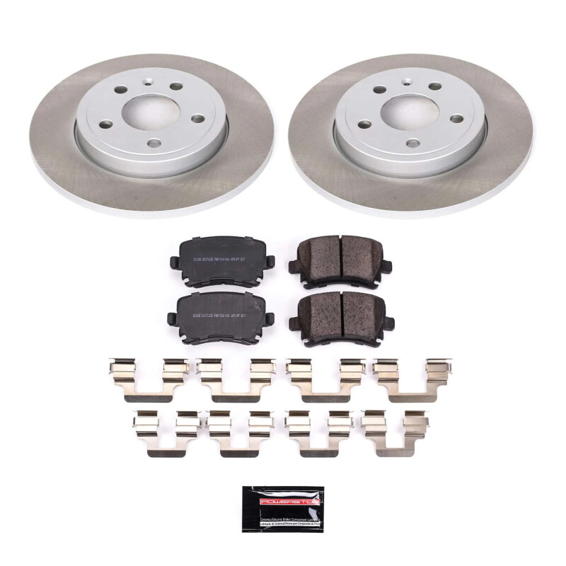 Picture of Power Stop 05-09 Audi A4 Quattro Rear Semi-Coated Rotor Kit