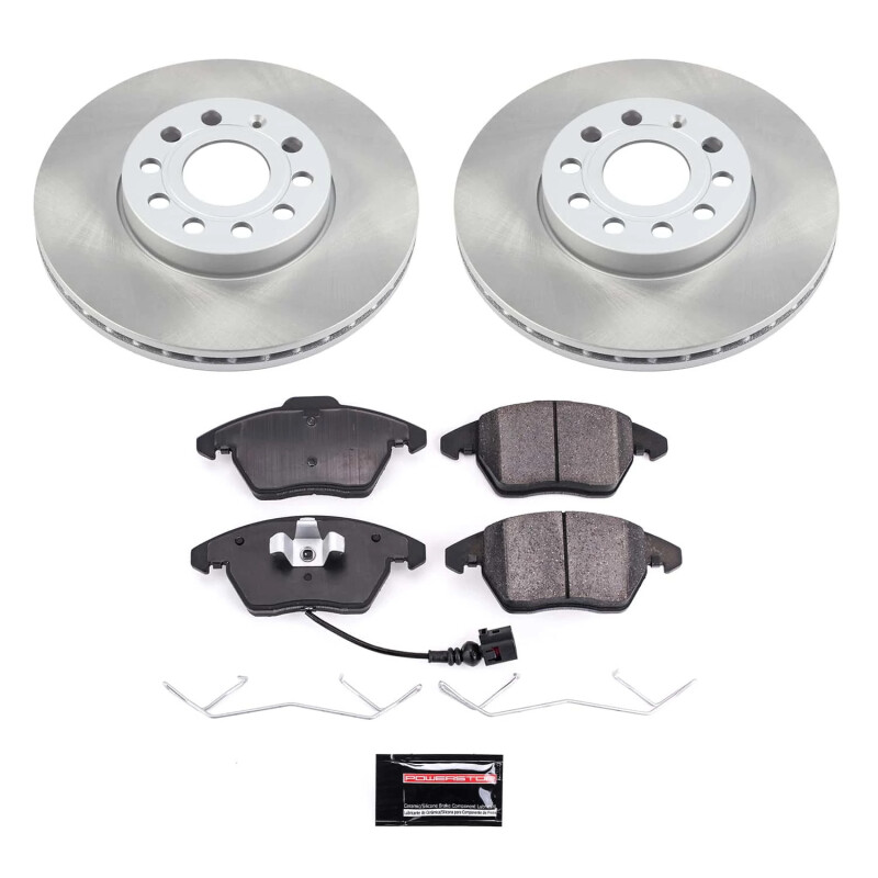 Picture of Power Stop 06-09 Volkswagen Rabbit Front Semi-Coated Rotor Kit