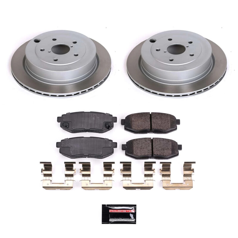 Picture of Power Stop 08-14 Subaru Tribeca Rear Semi-Coated Rotor Kit