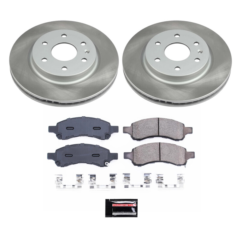 Picture of Power Stop 07-10 Saturn Outlook Front Semi-Coated Rotor Kit