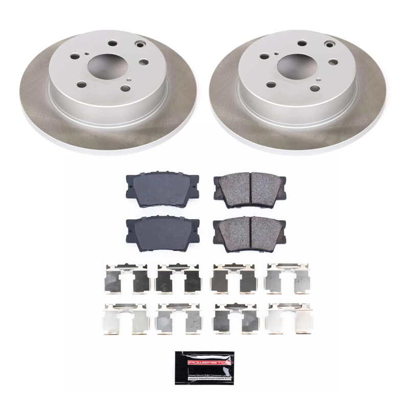 Picture of Power Stop 06-18 Toyota RAV4 Rear Semi-Coated Rotor Kit
