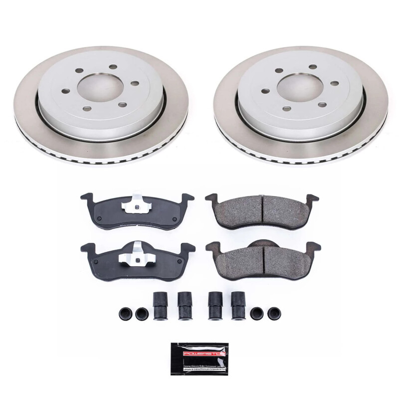 Picture of Power Stop 07-17 Lincoln Navigator Rear Semi-Coated Rotor Kit