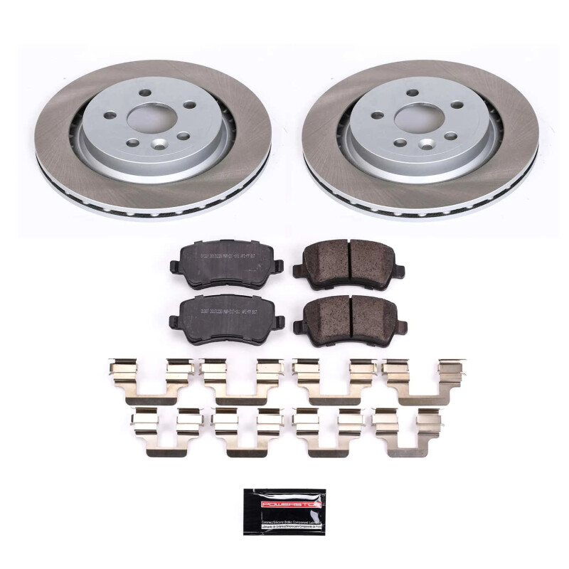 Picture of Power Stop 08-16 Volvo XC70 Rear Semi-Coated Rotor Kit
