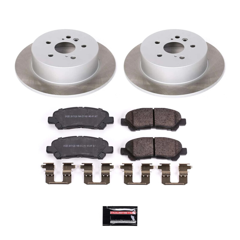Picture of Power Stop 08-13 Toyota Highlander Rear Semi-Coated Rotor Kit