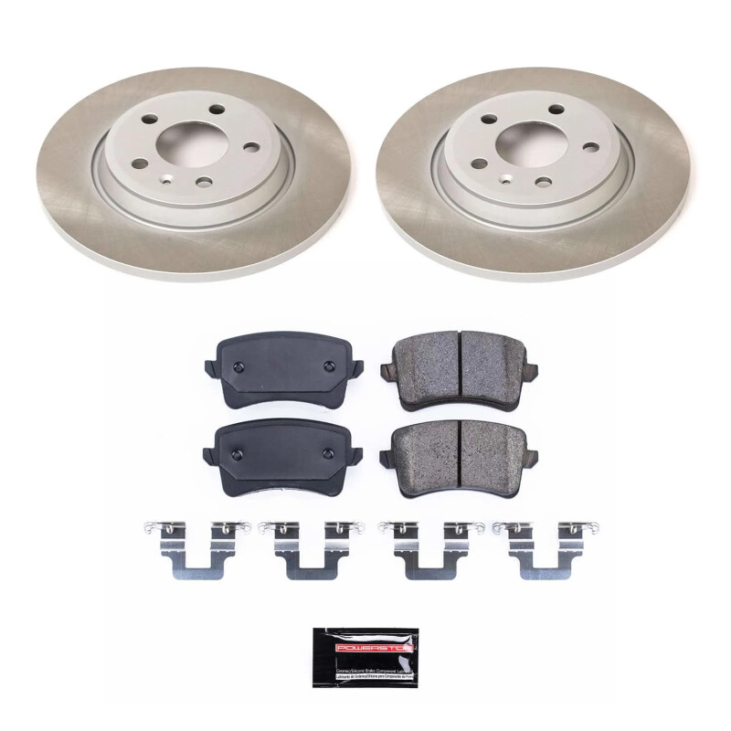 Picture of Power Stop 13-16 Audi allroad Rear Semi-Coated Rotor Kit