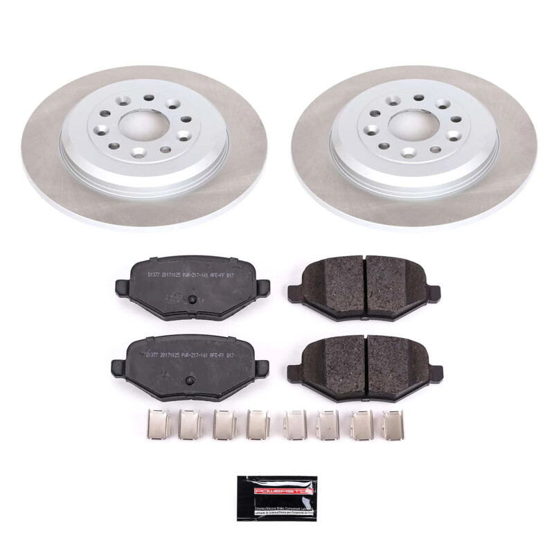 Picture of Power Stop 11-12 Lincoln MKX Rear Semi-Coated Rotor Kit