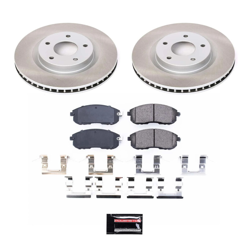 Picture of Power Stop 07-12 Nissan Sentra Front Semi-Coated Rotor Kit