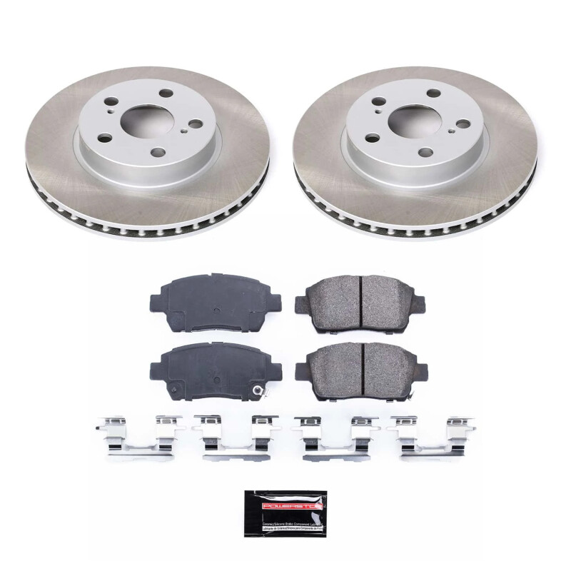 Picture of Power Stop 04-09 Toyota Prius Front Semi-Coated Rotor Kit