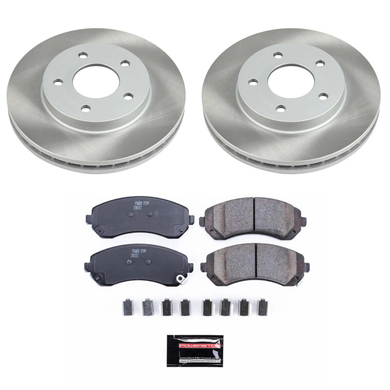 Picture of Power Stop 01-05 Pontiac Aztek Front Semi-Coated Rotor Kit