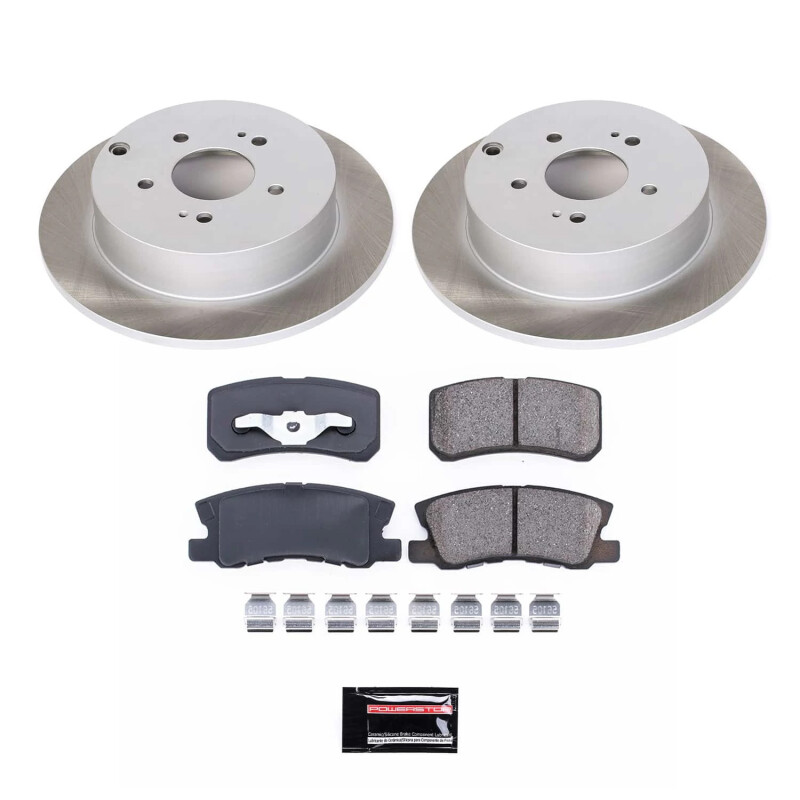 Picture of Power Stop 10-11 Mitsubishi Endeavor Rear Semi-Coated Rotor Kit