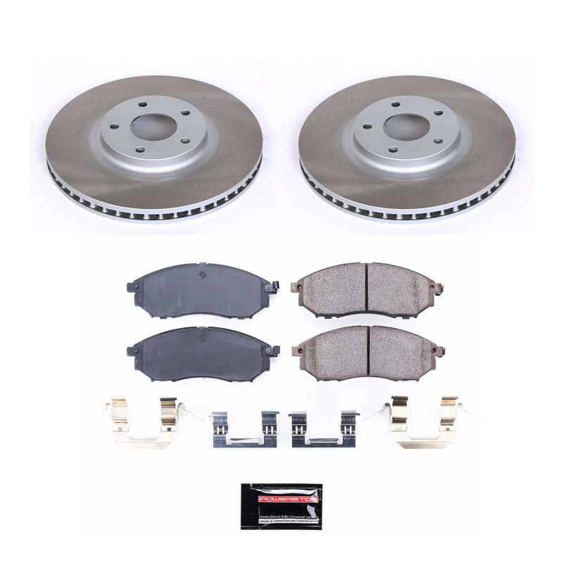 Picture of Power Stop 11-14 Nissan Murano Front Semi-Coated Rotor Kit