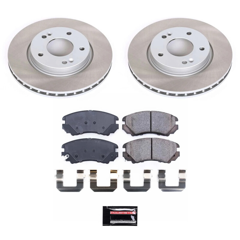 Picture of Power Stop 07-10 Hyundai Elantra Front Semi-Coated Rotor Kit