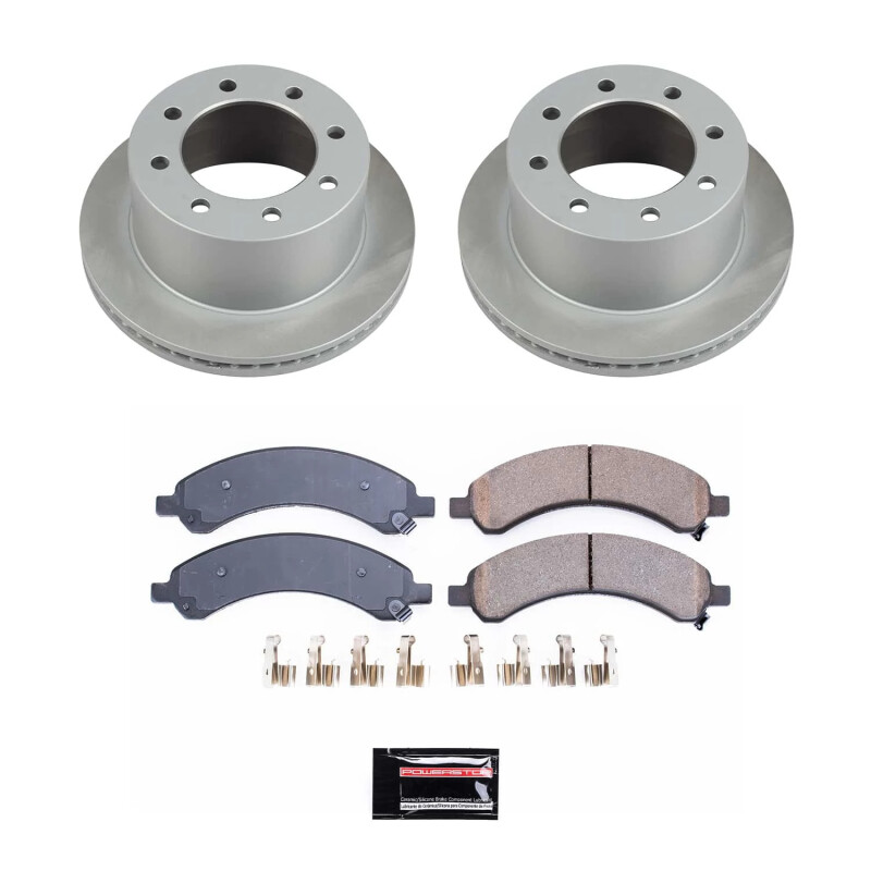 Picture of Power Stop 03-08 GMC Savana 3500 Rear Semi-Coated Rotor Kit