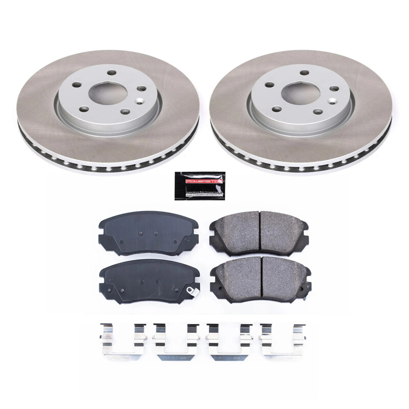 Picture of Power Stop 10-11 Saab 9-5 Front Semi-Coated Rotor Kit