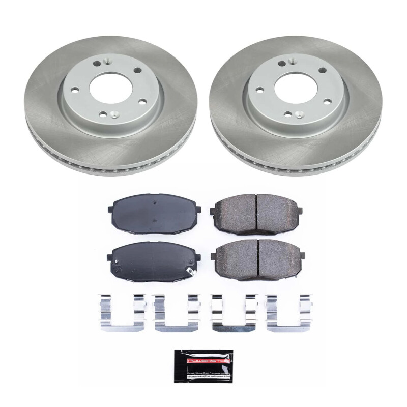Picture of Power Stop 09-12 Hyundai Elantra Front Semi-Coated Rotor Kit