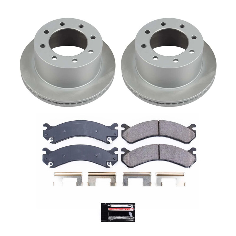 Picture of Power Stop 07-10 GMC Sierra 3500 HD Rear Semi-Coated Rotor Kit