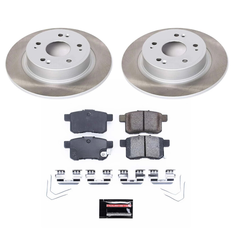 Picture of Power Stop 11-17 Honda Accord Rear Semi-Coated Rotor Kit