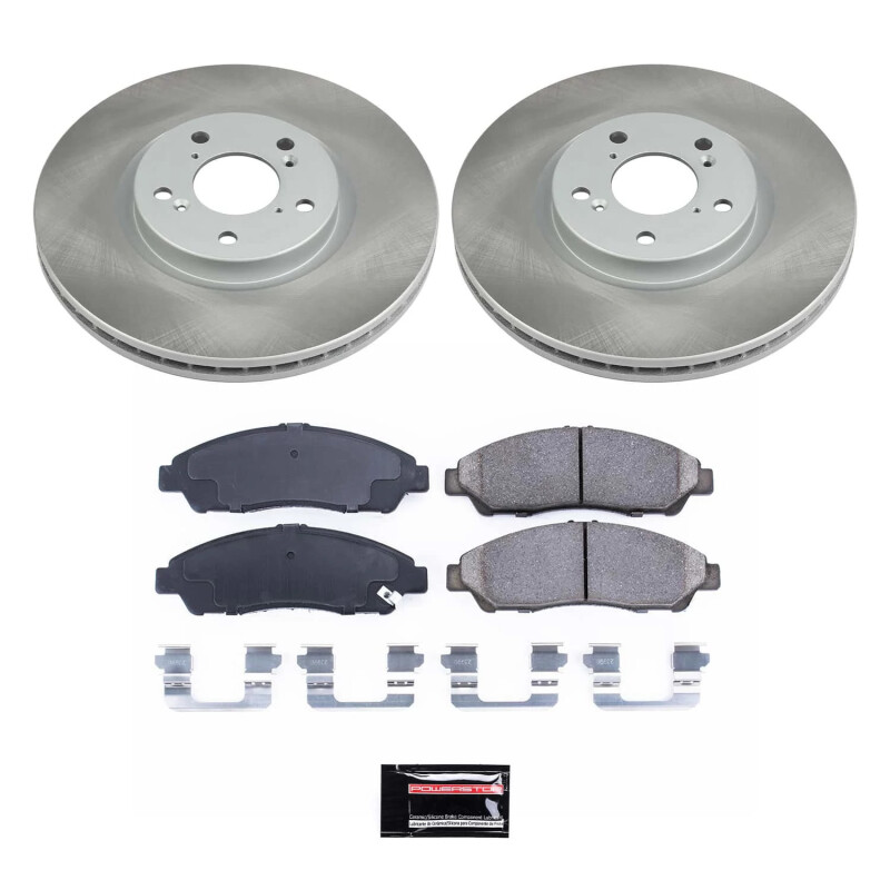 Picture of Power Stop 09-15 Honda Pilot Front Semi-Coated Rotor Kit