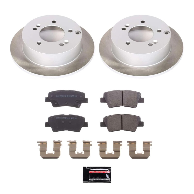 Picture of Power Stop 09-10 Hyundai Sonata Rear Semi-Coated Rotor Kit