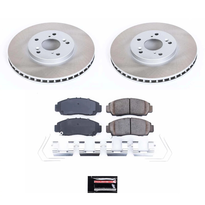Picture of Power Stop 11-12 Honda Accord Front Semi-Coated Rotor Kit