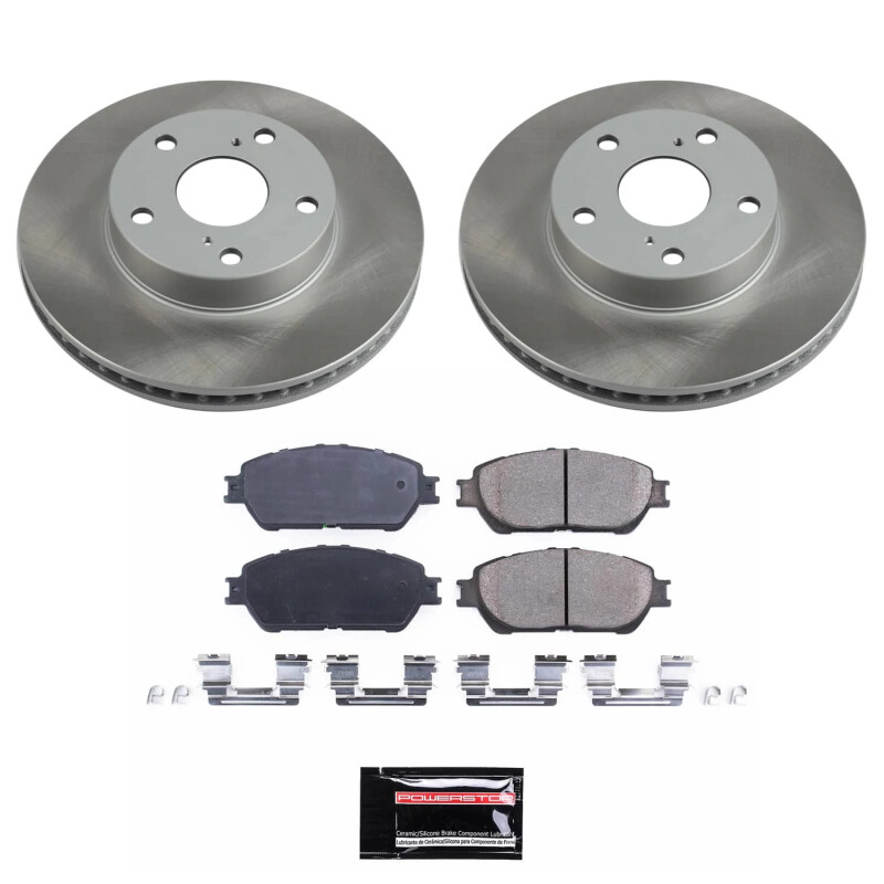 Picture of Power Stop 05-15 Toyota Tacoma Front Semi-Coated Rotor Kit