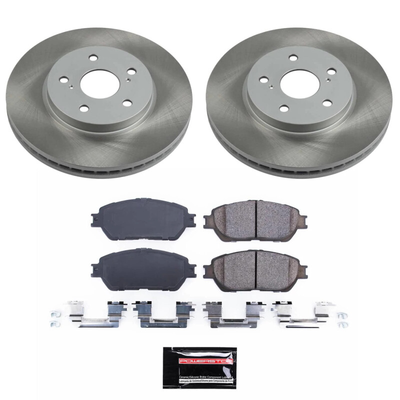 Picture of Power Stop 04-08 Toyota Solara Front Semi-Coated Rotor Kit