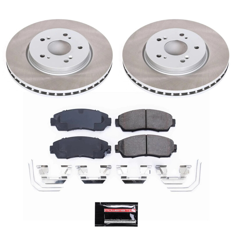 Picture of Power Stop 12-15 Honda Crosstour Front Semi-Coated Rotor Kit