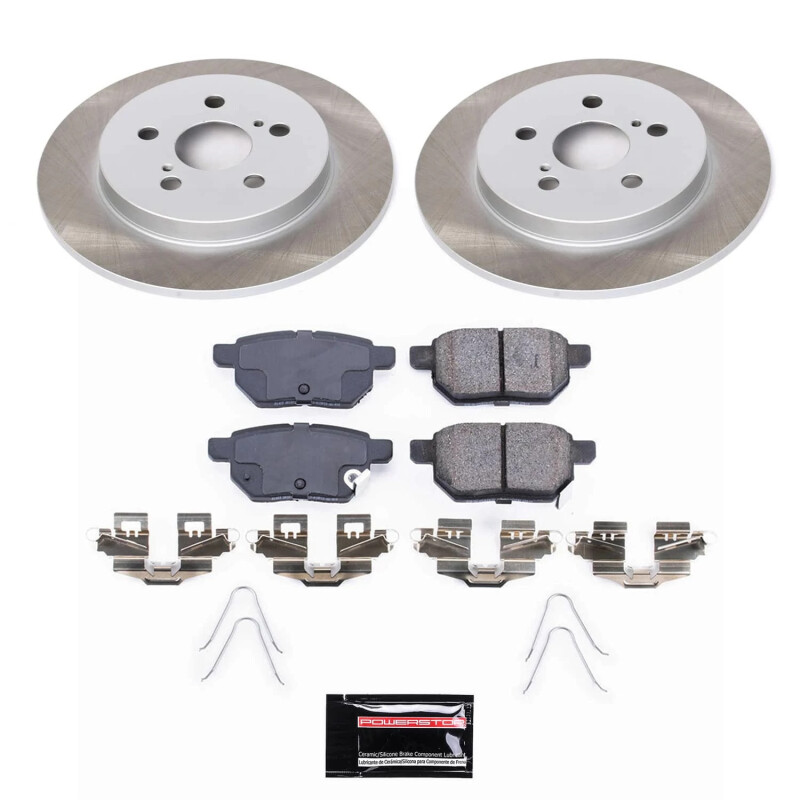 Picture of Power Stop 12-15 Toyota Prius Plug-In Rear Semi-Coated Rotor Kit