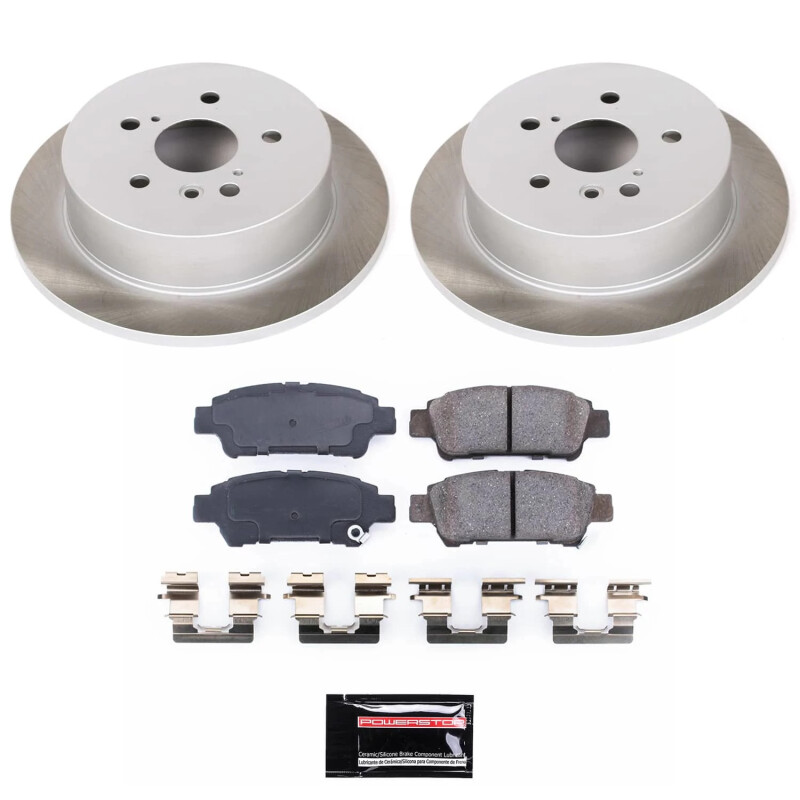 Picture of Power Stop 04-10 Toyota Sienna Rear Semi-Coated Rotor Kit