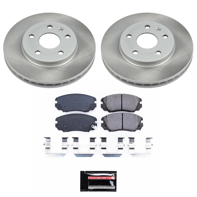 Picture of Power Stop 10-11 Saab 9-5 Front Semi-Coated Rotor Kit