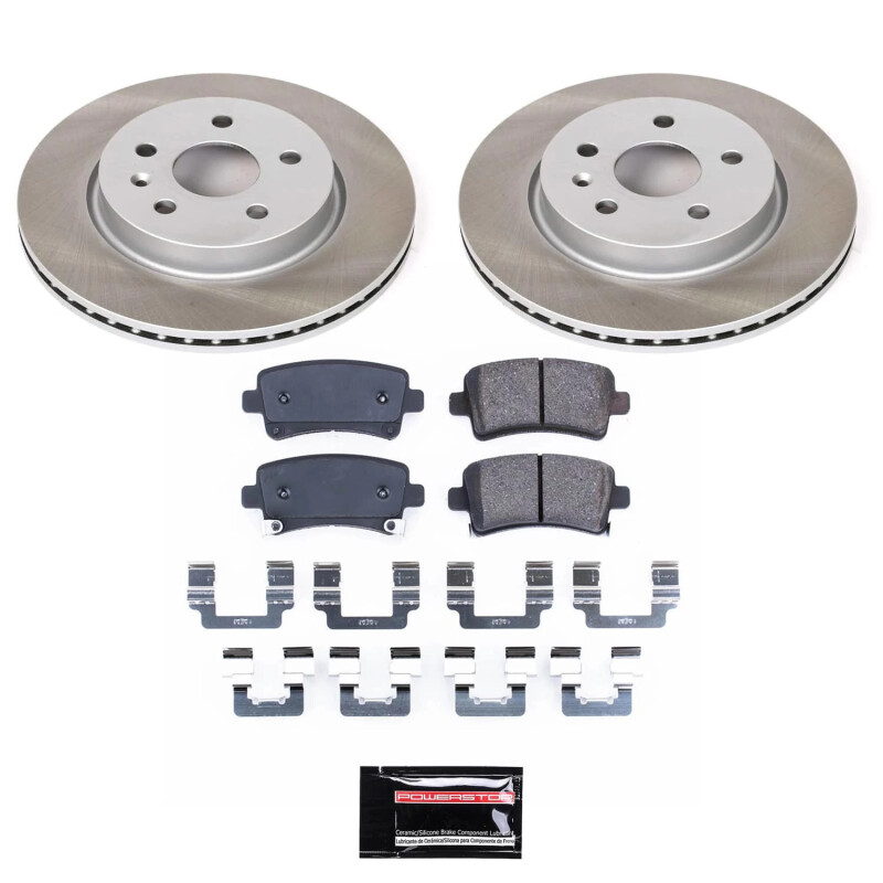 Picture of Power Stop 10-11 Saab 9-5 Rear Semi-Coated Rotor Kit