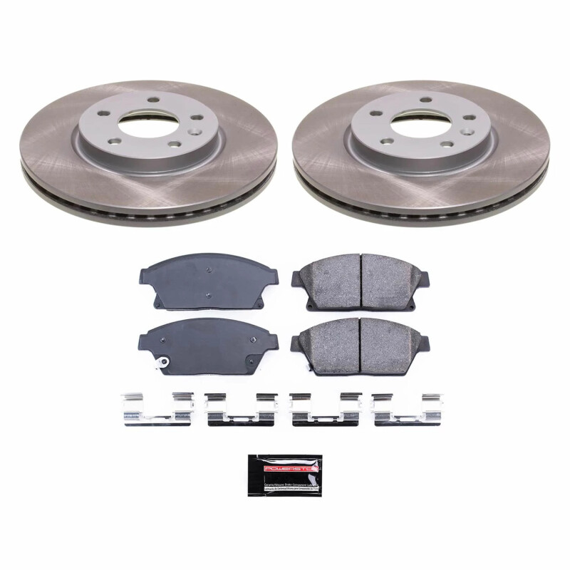 Picture of Power Stop 11-15 Chevrolet Volt Front Semi-Coated Rotor Kit