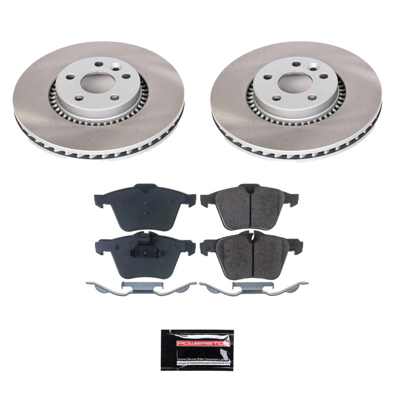 Picture of Power Stop 07-14 Volvo S80 Front Semi-Coated Rotor Kit