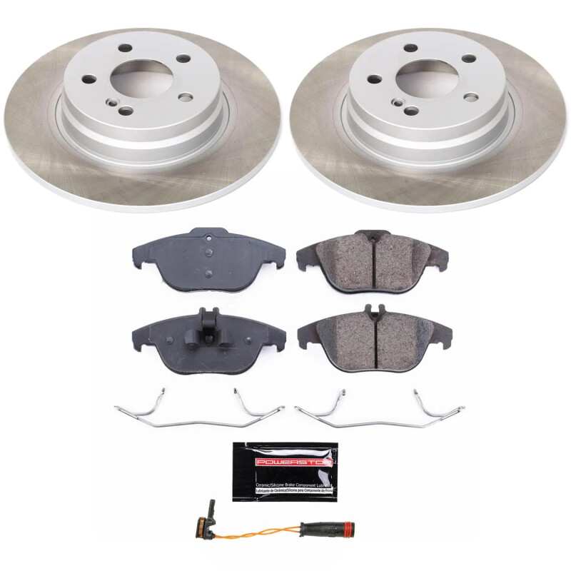 Picture of Power Stop 08-12 Mercedes-Benz C300 Rear Semi-Coated Rotor Kit