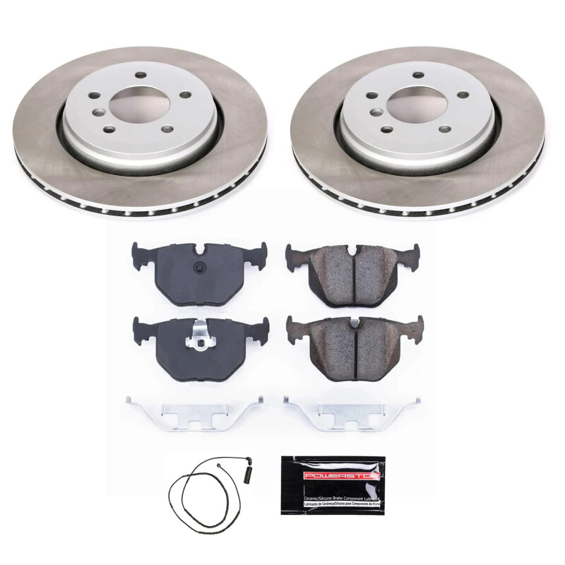 Picture of Power Stop 01-05 BMW 330xi Rear Semi-Coated Rotor Kit