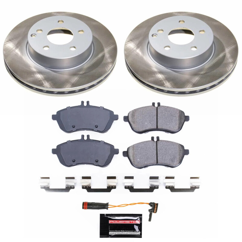Picture of Power Stop 12-15 Mercedes-Benz SLK250 Front Semi-Coated Rotor Kit