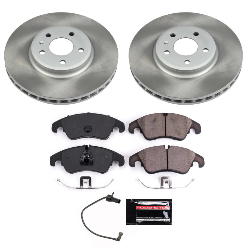 Picture of Power Stop 09-11 Audi Q5 Front Semi-Coated Rotor Kit