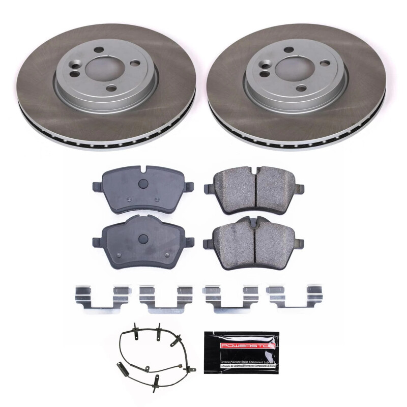 Picture of Power Stop 07-08 Mini Cooper Front Semi-Coated Rotor Kit
