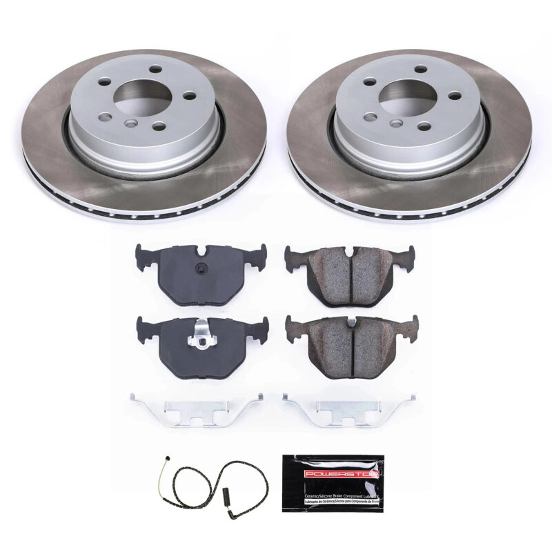 Picture of Power Stop 04-10 BMW X3 Rear Semi-Coated Rotor Kit