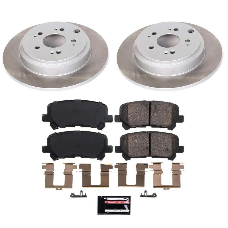 Picture of Power Stop 12-15 Honda Pilot Rear Semi-Coated Rotor Kit