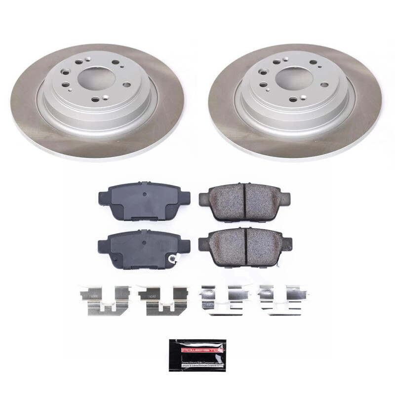 Picture of Power Stop 09-14 Acura TL Rear Semi-Coated Rotor Kit