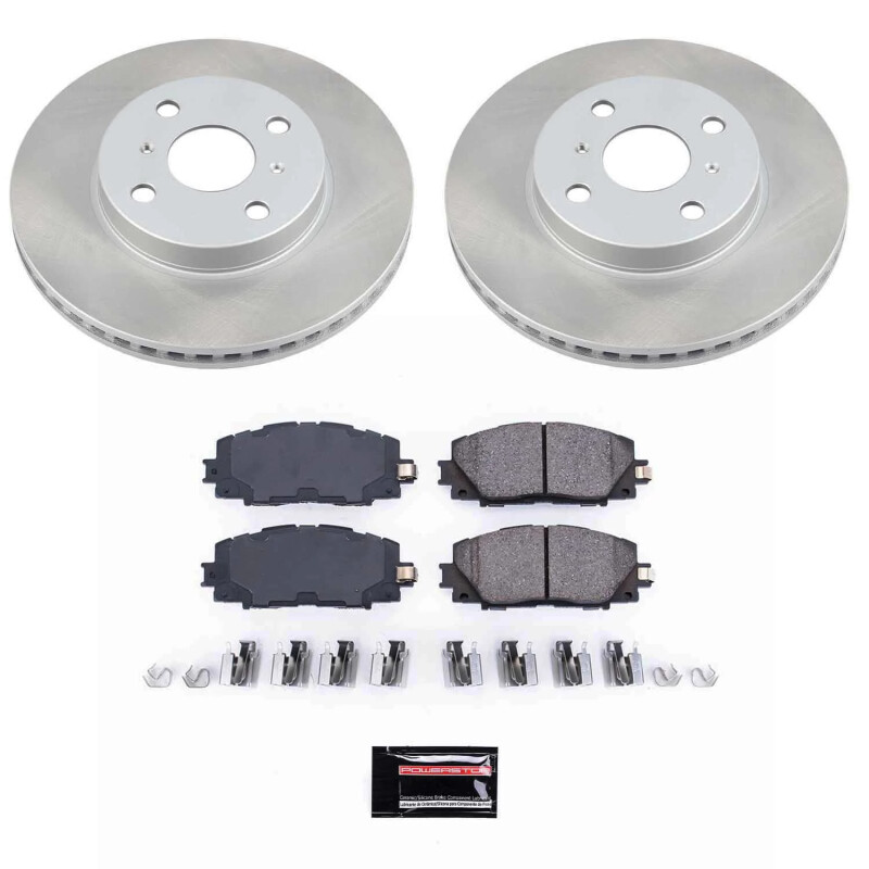 Picture of Power Stop 07-18 Toyota Yaris Front Semi-Coated Rotor Kit