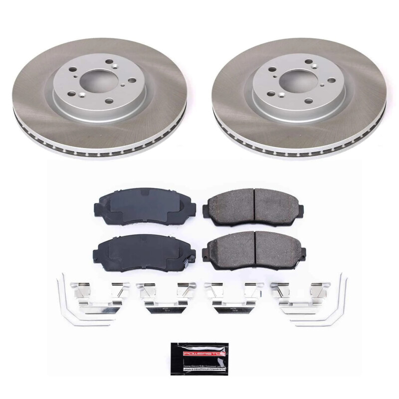 Picture of Power Stop 11-14 Honda Odyssey Front Semi-Coated Rotor Kit