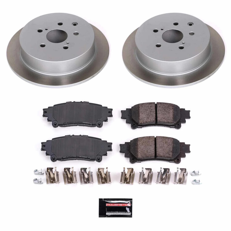 Picture of Power Stop 11-20 Toyota Sienna Rear Semi-Coated Rotor Kit