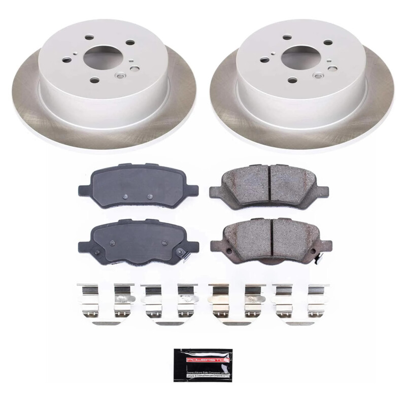 Picture of Power Stop 09-16 Toyota Venza Rear Semi-Coated Rotor Kit