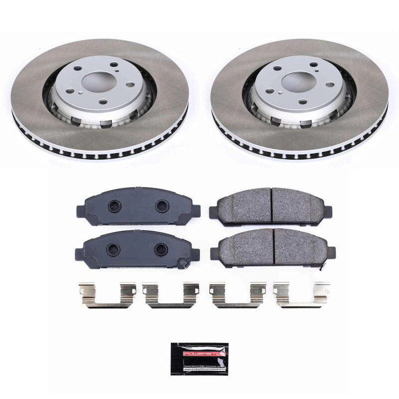 Picture of Power Stop 09-16 Toyota Venza Front Semi-Coated Rotor Kit