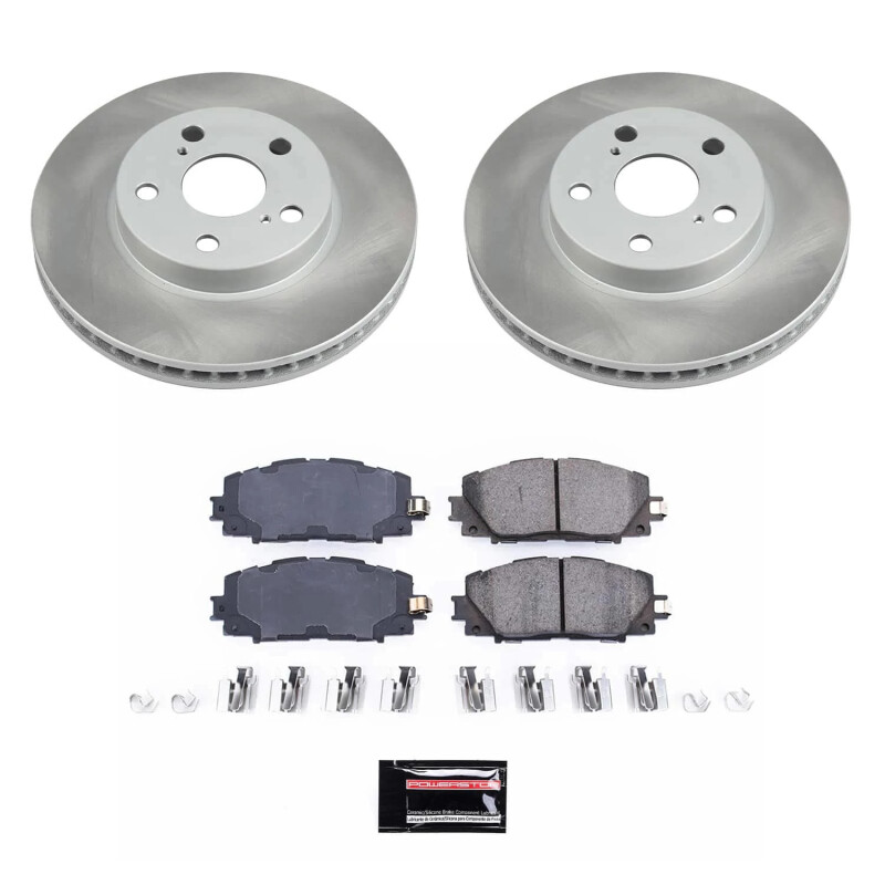 Picture of Power Stop 12-15 Toyota Prius Plug-In Front Semi-Coated Rotor Kit