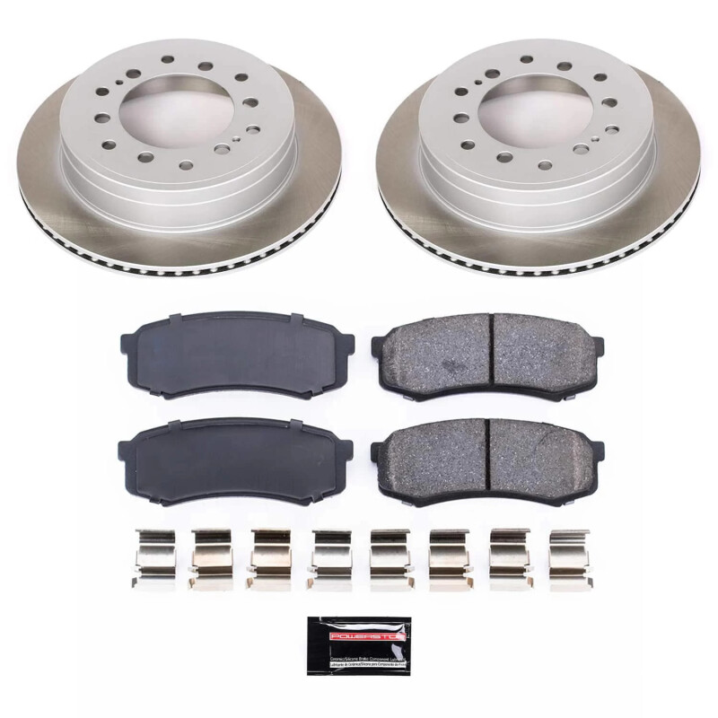 Picture of Power Stop 10-14 Toyota FJ Cruiser Rear Semi-Coated Rotor Kit
