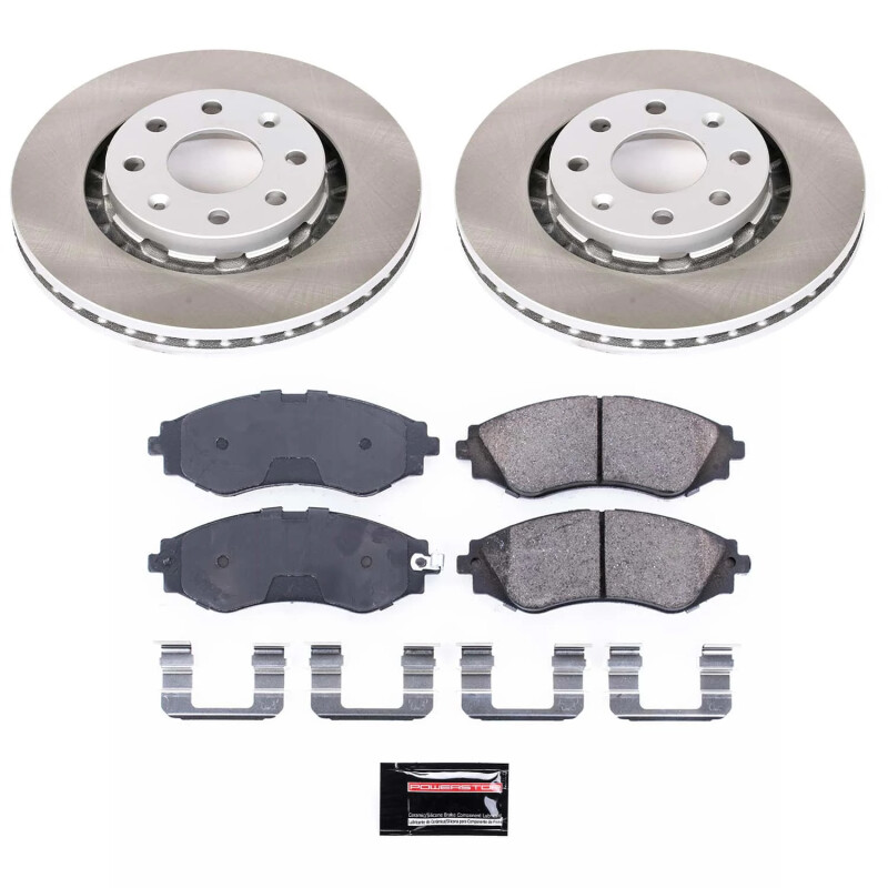 Picture of Power Stop 09-10 Pontiac G3 Front Semi-Coated Rotor Kit