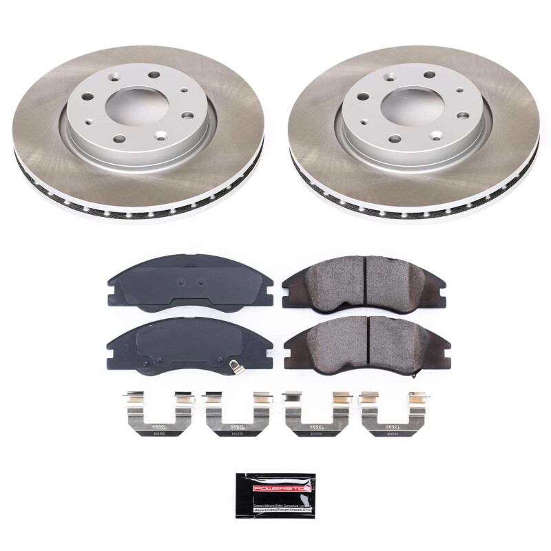 Picture of Power Stop 05-09 Kia Spectra5 Front Semi-Coated Rotor Kit